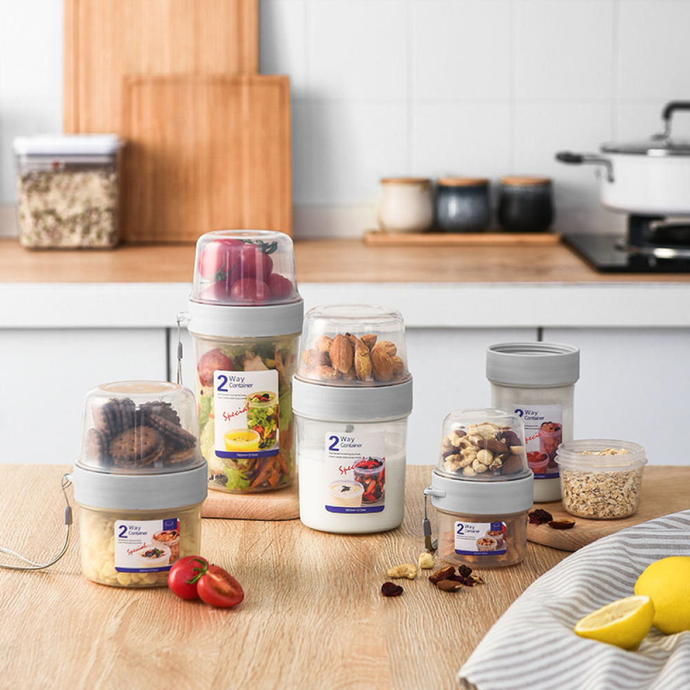 กล่องเก็บอาหารแบบพกพา สองชั้น  - Baby Food Jars With Lids บทวิจารณ์และราคา