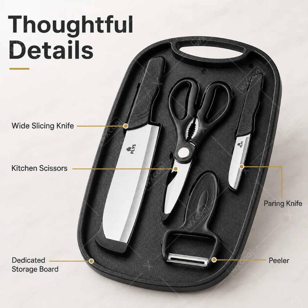 ชุดมีดเตรียมอาหารเด็ก พร้อมเขี - Baby Food Scissors บทวิจารณ์และราคา