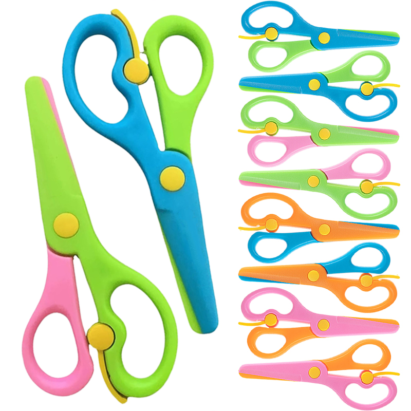 กรรไกรพลาสติกคู่สี Splicing Ha - Baby Food Scissors บทวิจารณ์และราคา