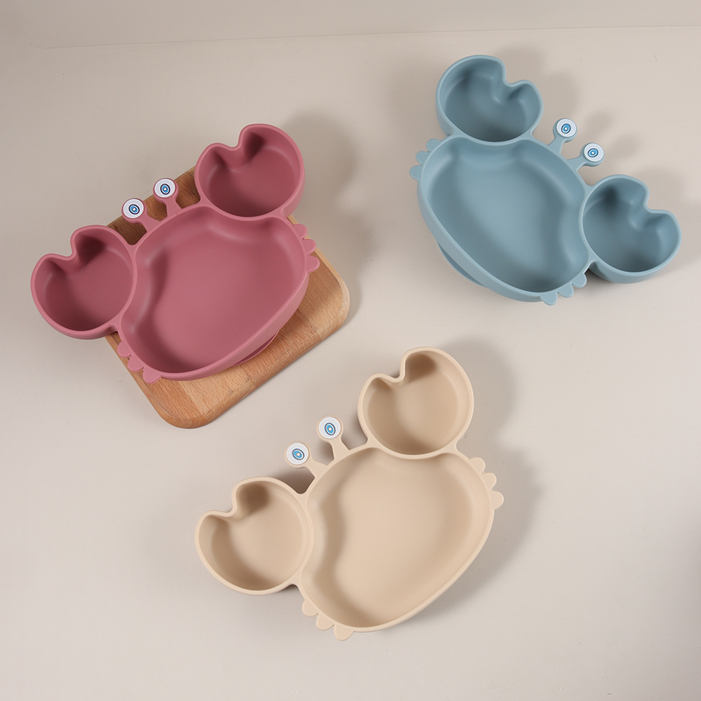 จานซิลิโคนรูปปูน่ารักพร้อมจุกด - Baby Food Menu บทวิจารณ์และราคา