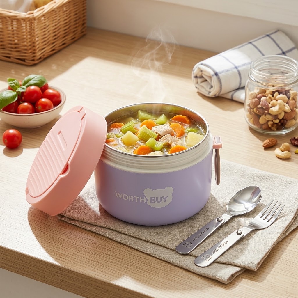 กล่องอาหารกลางวันเก็บความร้อนส - Baby Food Warmer บทวิจารณ์และราคา